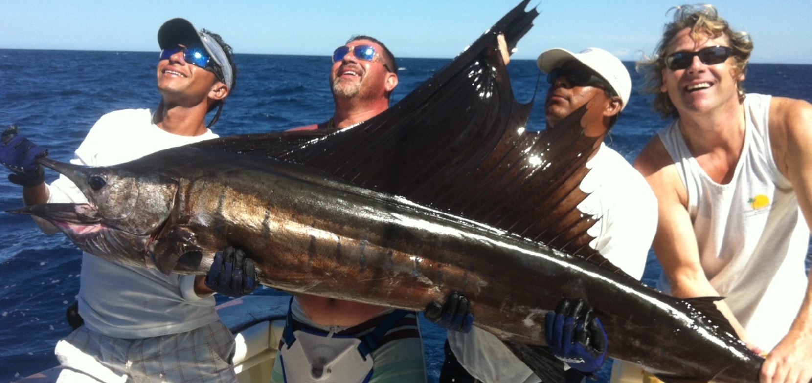 Catch sailfish with Costa Rica Fishing Charters