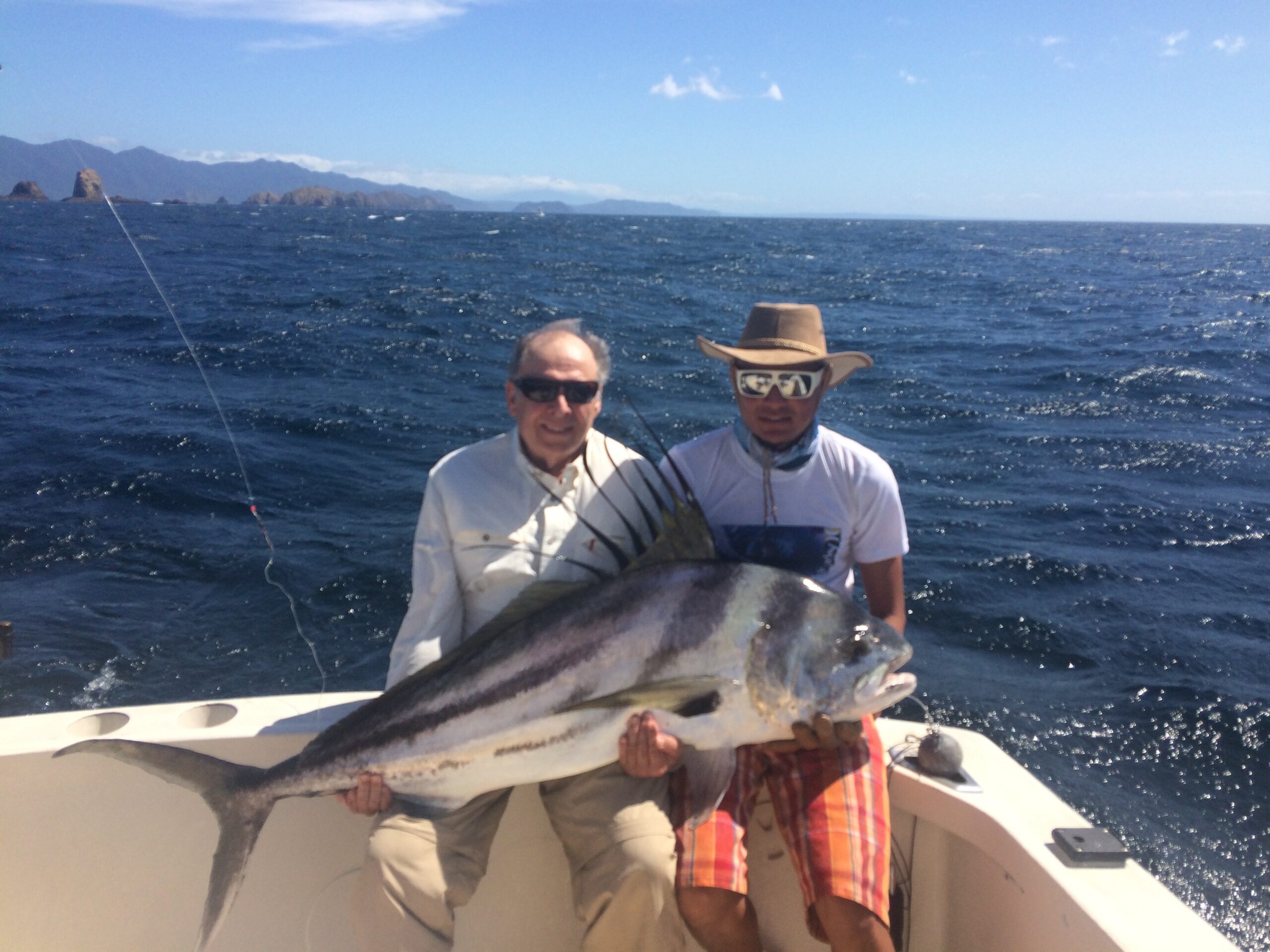Catch a rooster fish like this on a Costa Rica Fishing Charter!