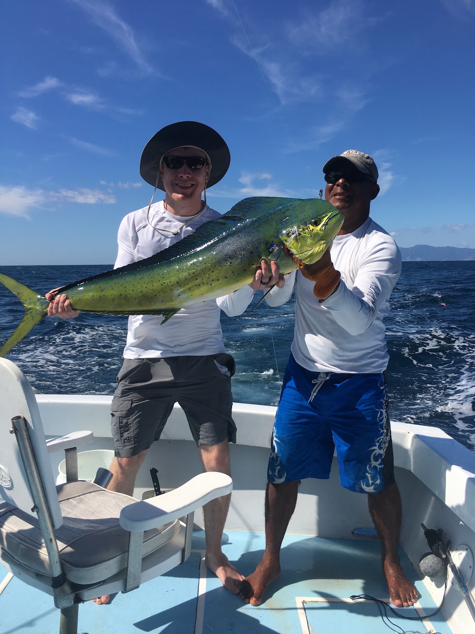 Philip caught this Mahi Mahi with Costa Rica Fishing Charters