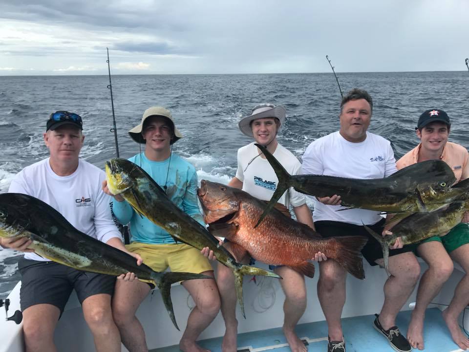 Rick and the guys on the sportfishing trip of a lifetime. Go sport fishing with Costa Rica Fishing Charters!