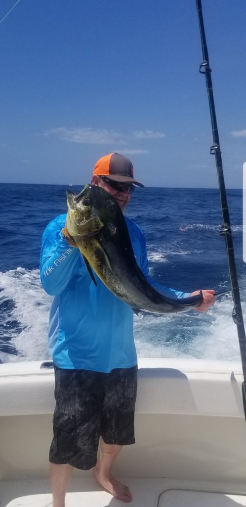 Another nice Mahi-mahi caught with Danny Crosby and Costa Rica Fishing Charters