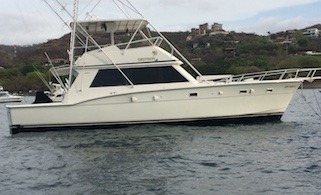 Gryphon is the newest charter boat at Costa Rica Fishing Charters