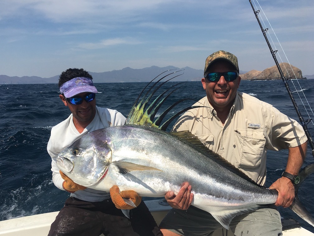 How's this for a good roosterfish? Caught with Costa Rica Fishing Charters