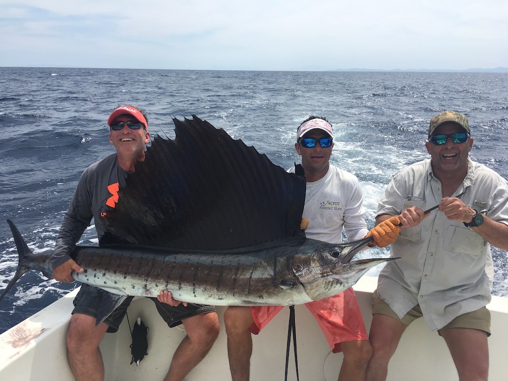 We caught another sailfish with Costa Rica Fishing Charters