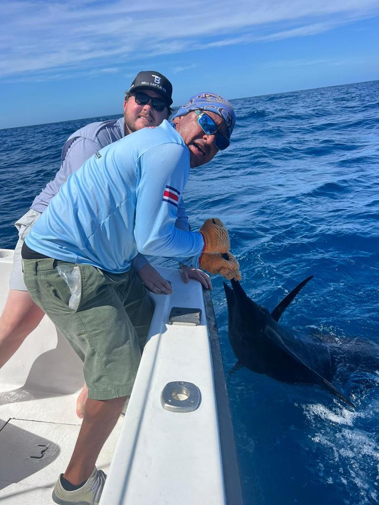 Another Sailfish Cole caught with Costa Rica Fishing Charters